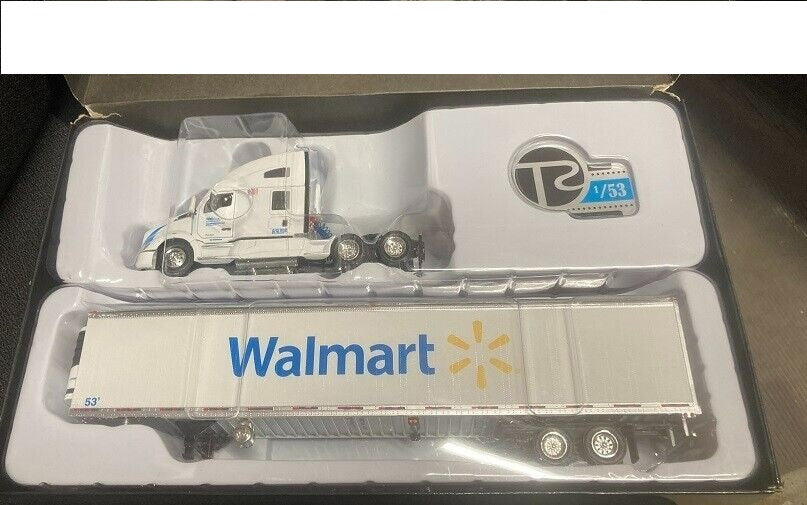 トンキンレプリカ ケンワース+リーファートレーラー Tonkin Replicas Kenworth T680 Walmart Reefer Tractor Trailer
