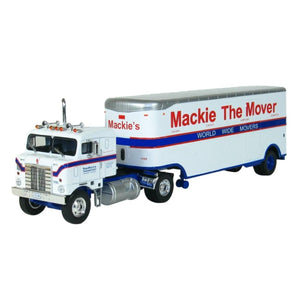 Mackie The Mover Kenworth Bull Nose Tractor Trailer Replica