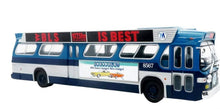Load image into Gallery viewer, GMC Fishbowl Bus New York City Transit Authority Toy Replica Blue