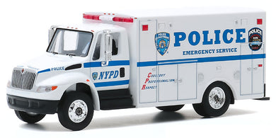 New York City Police Department NYPD 2013 International Durastar  Emergency Service   Truck Toy Replica