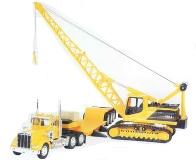 Kenworth Tractor with Lowboy and Excavator